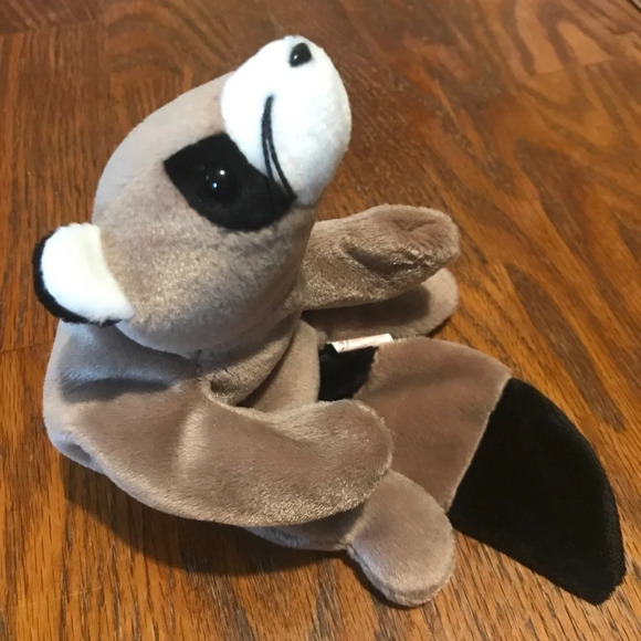 𝅺RINGO the Raccoon, Ty Beanie Baby.‎ Mint - Picture 2 of 7